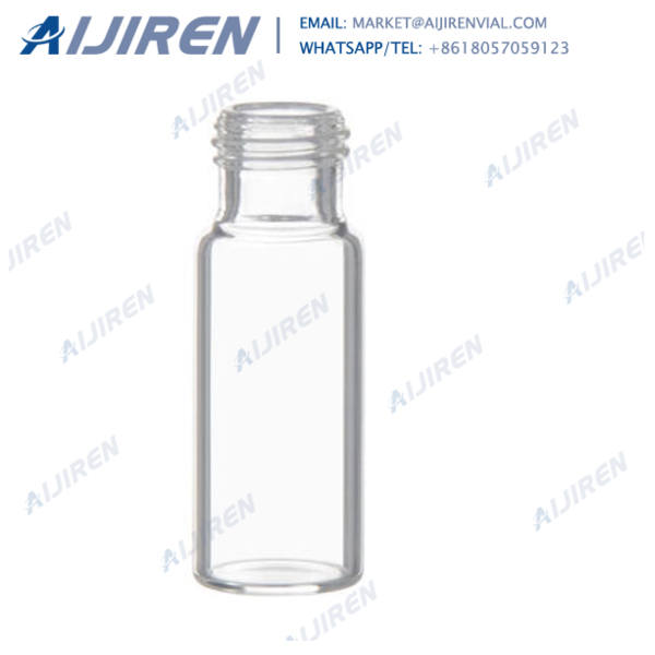 crew neck micro insert 10mm Autosampler Vial with Screw Thread Caps